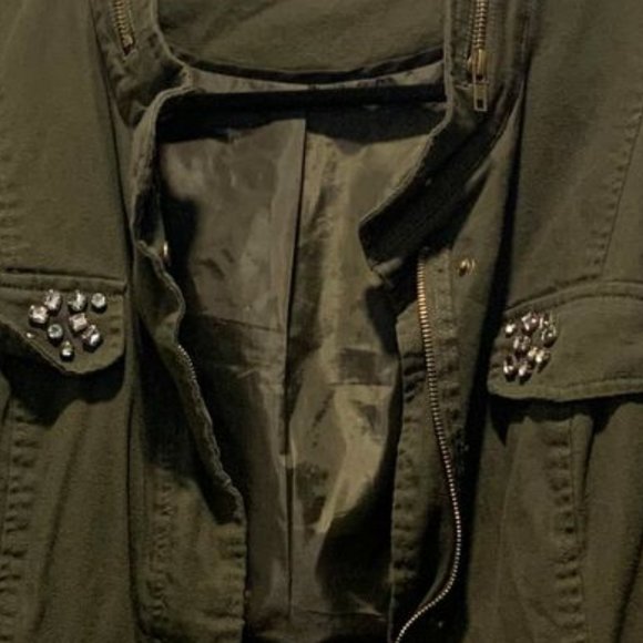 Ricki's XL | Jackets & Coats | Rickis Utility Cargo Military | Crystal-Beaded | - Picture 3 of 8